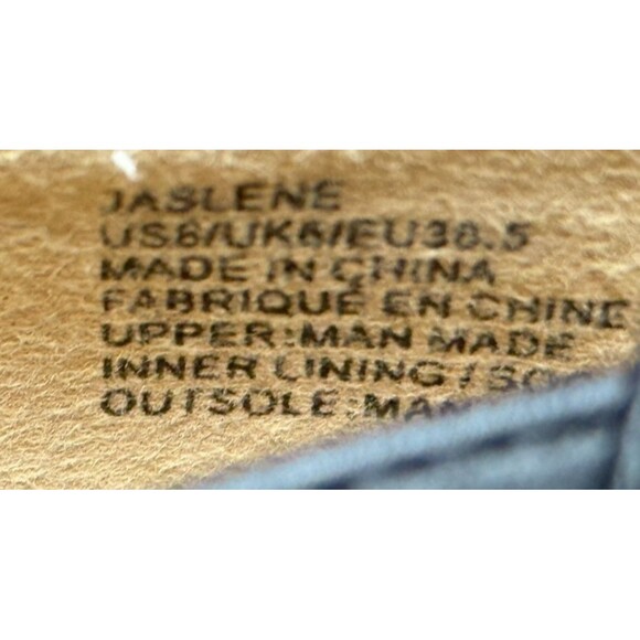 JustFab Jaslene Stiletto Lock Heels 8 New Black Pointed Toe Ankle Strap Shoes - Picture 8 of 8